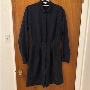 Elegant Black Long-Sleeve Dress